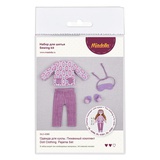 Набор для изготовления игрушки, "Miadolla" DLC-0395, Одежда для куколы. Пижамный комплект, (сложность **), 14+