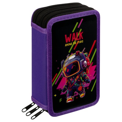 Пенал 3 отделение 190*110 ArtSpace "Space walk", ламинированный картон, ПК3_60002