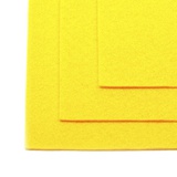 Фетр жесткий IDEAL 1мм / 20х30см желтый,  [FLT-H1 643]