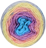 Пряжа FIBRA NATURA Cotton Royal Color Waves 100г/210м (100% хлопок) 22-07