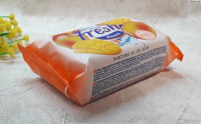 Мыло-крем туалетное 190г FRESH манго, флоу-пак (ЭФКО косметик)