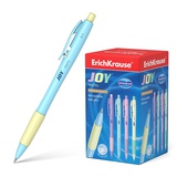 Ручка шариковая автоматическая 0,7мм синяя ERICH KRAUSE JOY® Pastel, Ultra Glide Technology ЕК55394