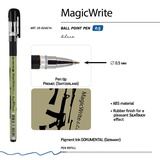 Ручка шариковая 0,5мм синяя MagicWrite «МИЛИТАРИ. Оружие», прорезиненный корпус, с резиновым упором, метал. наконечник, 20-0240/14