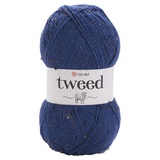 Пряжа Yarnart Tweed 100г/280м (30% шерсть, 5% вискоза, 65% акрил), джинс  230