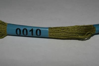 Мулине х\б 8м Гамма, оливковый 0010