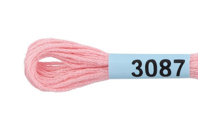 Мулине х\б 8м Гамма, светло-розовый 3087