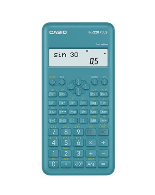 Калькулятор инженерный CASIO FX-220PLUS2 181 функция синий [179703]