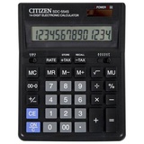 Калькулятор настольный CITIZEN SDC-554,14 разр, двойное питание ,199*153мм, оригинальный,  [250222]