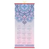 Календарь настенный "циновка" 2024г., 320*760 "Ethnic ornament", вертикальный 355806