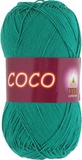 Пряжа Vita Coco 50г/240м (100%хлопок), морская волна 4310