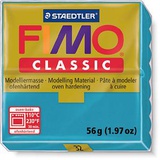 Глина полимерная FIMO Classic, запекаемая в печке, 56 гр., светло-бирюзовый, шк800635