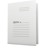 Папка - обложка (без скоросшивателя) А4 "Дело" Attomex 450 г/м²  картон немелованный, белый 3077900