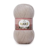 Пряжа NAKO Angora Luks 100г/550м (5%мохер, 15%шерсть, 80%акрил) 3079