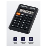 Калькулятор карманный Eleven LC-310NR, 8-разрядный, питание от батарейки, 69*114*14мм, черный, [339230]