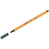 Ручка капиллярная Stabilo "Point 88/63"  0,4 мм, цвет травы,  079368