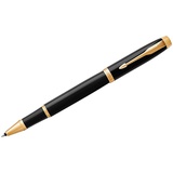 Ручка-роллер Parker "IM Black GT" черная, 0,8мм, подар. уп. [1931659]