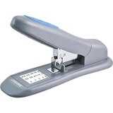 Степлер мощный ( до 100 листов) №23/6-23/13 deVENTE, глубина скрепления 65 мм, серый с синими каучуковыми вставками, 4142369