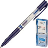 Ручка гелевая автоматическая 0,7мм синяя Crown 3000N AJ3000N, рифлёная зона захвата, 001982