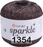 Пряжа YarnArt Sparkle 25г/160м (60% металлик полиэстер, 40% полиамид) 1354