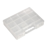 Коробка для швейных принадлежностей Gamma, 27,3*22*5 см, прозрачный пластик, ОМ-007