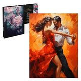 Картина по номерам (на подрамнике) 30х40см Танго вдвоем 67937 