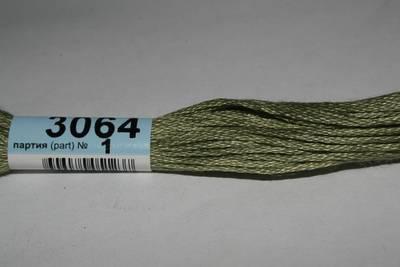 Мулине х\б 8м Гамма, оливковый 3064