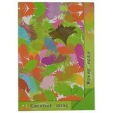 Блокнот 10*14см Creative Ideas Parrot, 20л. цветной бумаги (зелёный)  [ПЛ-0769]