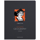 Тетрадь предметная 48л. клетка Greenwich Line "Famous portraits" - География, со справочным материалом, дизайнер. картон, выб. УФ-лак, [EX48-32839]