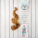 Волосы - тресс для кукол "Кудри" длина волос 40 см, ширина: 50 см, №18 2294347 ( русый )
