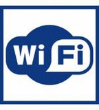 Информационная наклейка "Wi--Fi", 14,5х14,5 см Миленд,  [9-81-0001]