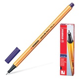 Ручка капиллярная Stabilo "Point 88/22" 0,4 мм, берлинская лазурь, 142084