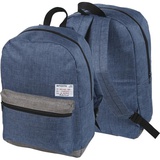 Рюкзак подростковый "deVENTE " 40x30x14 см с 1-м отделением, 1-м передним карманом, серый 7033856