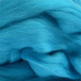 Шерсть для валяния Пехорка 50гр. 100% шерсть Птонкая ярко-голубой,  [172]