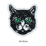 Аппликация пришивная Black cat, 5х5,2см TBY.WJ1320 