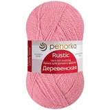 Пряжа  ПЕХ Деревенская 100г/250м (100% полугрубая шерсть) 125 камелия
