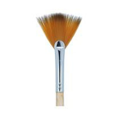 Кисть синтетика №6 веерная Mr.Painter, короткая ручка [SBW202-06]