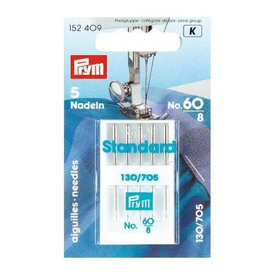 Набор игл Prym №60 универсальные к БШМ 5шт., 130/705 Н [PR.152409]