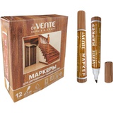 Маркер для деревянных поверхностей 1-5мм deVENTE. Repair, круглый корпус, дуб, скошенный наконечник,  5044406