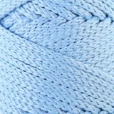 Шнур для вязания без сердечника Osttex 100м/210гр , ширина 3мм (100% полиэфир), 17-голубой