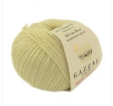 Пряжа Gazzal Baby Wool 50г/175м (40%акрил /40%мериносовая шерсть /20%кашемир ПА) 829