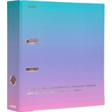 Папка-регистратор 75мм deVENTE. Degrade, матовая ламинация, тиснение фольгой, картонная разобранная, металлическая окантовка, цветная запечатка форзаца, в пластиковом пакете, 3091307
