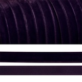 Лента бархатная (нейлон) 1.0см / 1м темно-фиолетовый