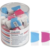 Ластик deVENTE "Protection" синтетический каучук, белый с цветной пластиковой защитой, 58x24x15 мм, dust-free, с индивидуальной маркировкой, в пластиковой тубе 8030703