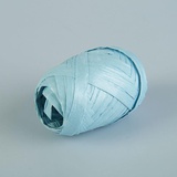 Рафия перламутровая голубая, 3.5 мм х 10 м