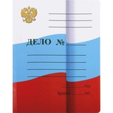 Скоросшиватель deVENTE, А4, картон мелованный, Флаг РФ, 280 г/м2 , 3112600