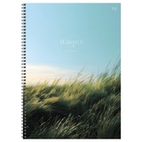 Тетрадь 160л. А4 клетка BG "Summer vibe", глянцевая ламинация, тиснение фольгой, твердая обложка, [ТТ4гр160_лг_тф 67190]
