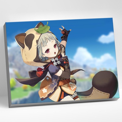 Картина по номерам (на холсте) 30х40см Геншин. Саю, CHR0198 (сложность **)