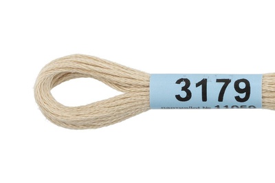 Мулине х\б 8м Гамма, бежевый 3179