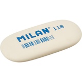 Ластик MILAN 118, овальный, синтетический каучук, 63x28x9 мм, 973192