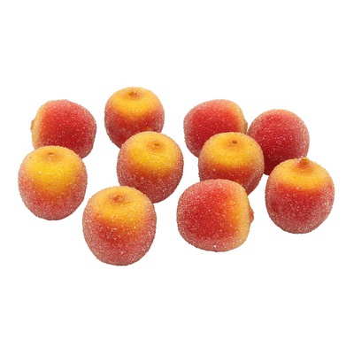 Декоративный элемент Яблочки сахарные, 2,5 см, 5шт. [АR950]